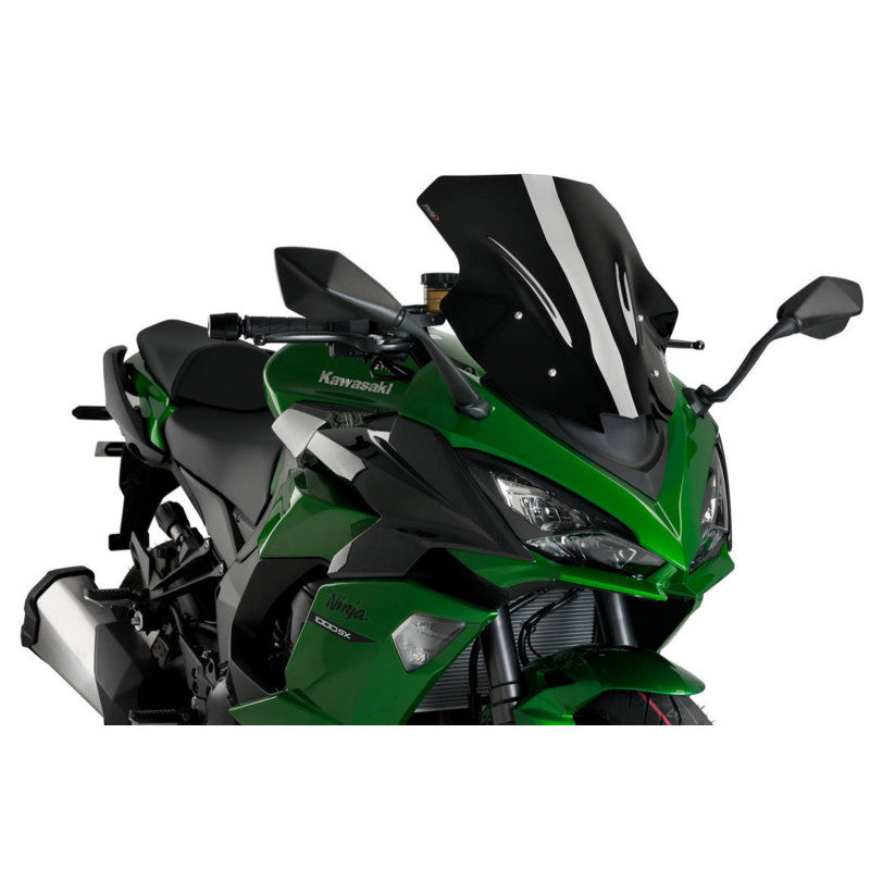 PUIG CUPOLINO RACING PER KAWASAKI Z1000SX TOURER 11-13 NERO