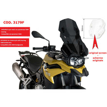 PUIG CUPOLINO REGOLABILE PER BMW F850 GS ADVENTURE 19-23 FUME SCURO-3179F