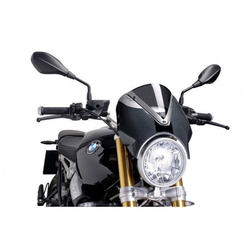 PUIG CUPOLINO RETRO PER BMW R NINE T PURE 21-24 FUME SCURO-CARBON