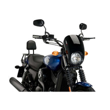 PUIG CUPOLINO SEMICARENATO ANARCHY HARLEY D. STREET 750 XG750 15-21 NERO