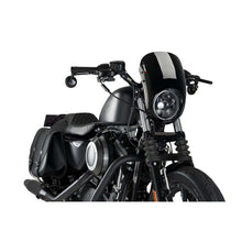 PUIG CUPOLINO SEMICARENATO ANARCHY PER HARLEY D. SPORTSTER XL883N IRON 09-12 NERO