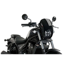 PUIG CUPOLINO SEMICARENATO ANARCHY PER HONDA CMX500 SE REBEL 20-24 NERO