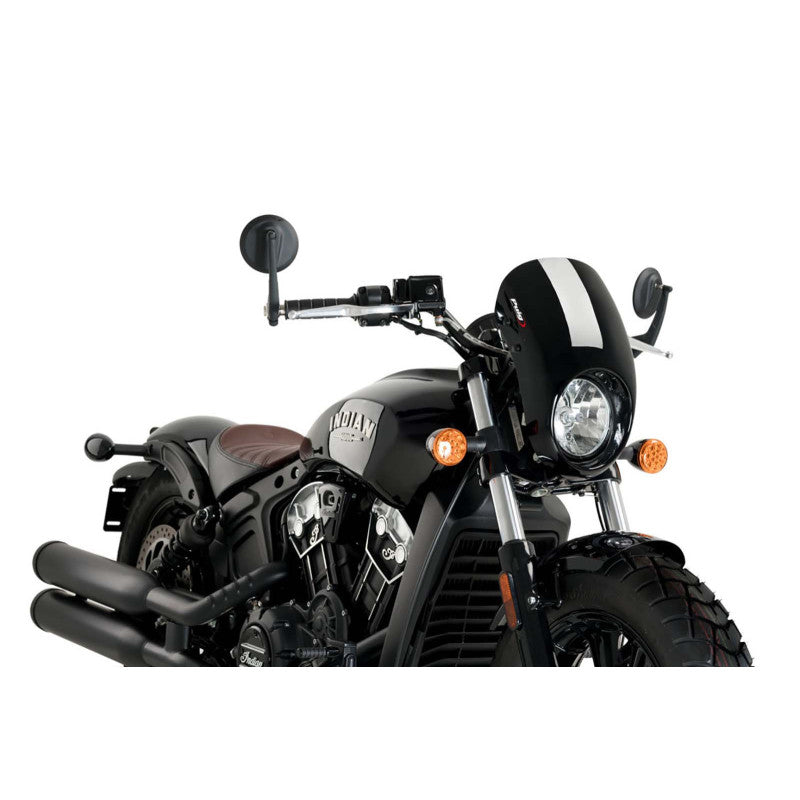 PUIG CUPOLINO SEMICARENATO ANARCHY PER INDIAN SCOUT 17-20 NERO
