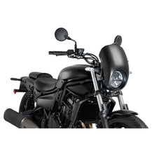 PUIG CUPOLINO SEMICARENATO ANARCHY PER KAWASAKI ELIMINATOR 500 24-25 NERO OPACO