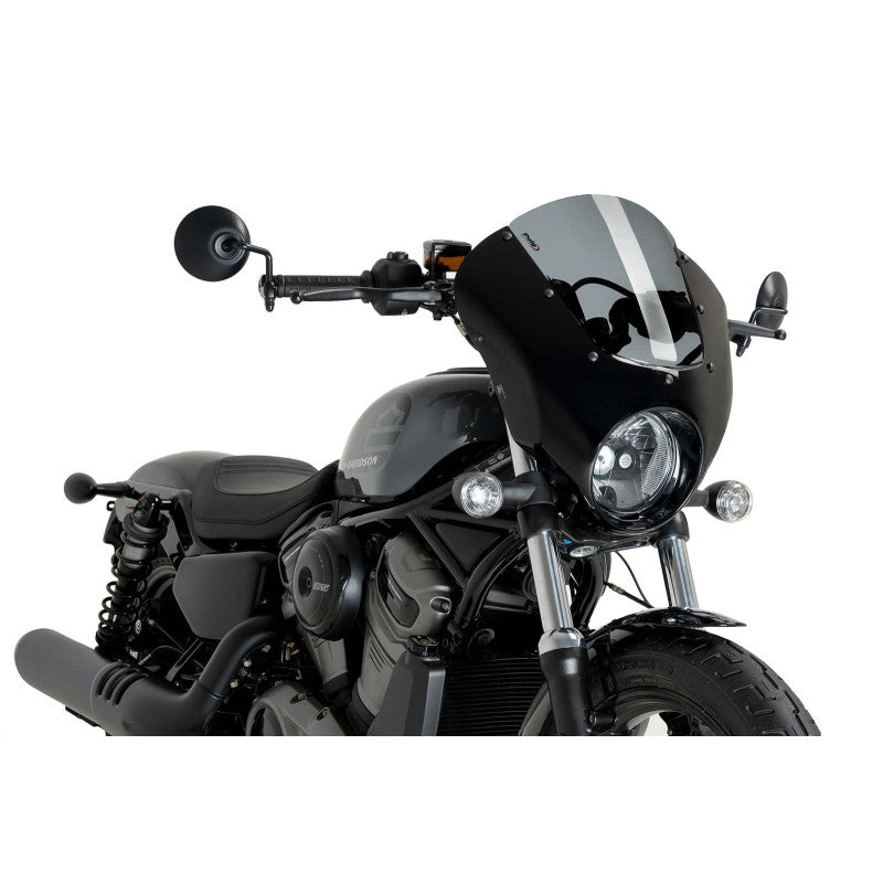 PUIG CUPOLINO SEMICARENATO DARK NIGHT PER HARLEY D. NIGHTSTER 975 SPECIAL 23-24 FUME SCURO-21957F