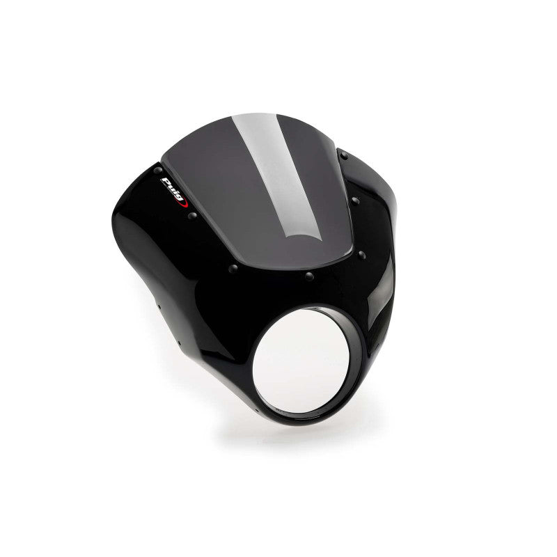 PUIG CUPOLINO SEMICARENATO DARK NIGHT PER HONDA CMX1100 REBEL 21-24 FUME SCURO-21105F