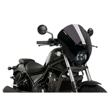PUIG CUPOLINO SEMICARENATO DARK NIGHT PER HONDA CMX500 SE REBEL 20-24 FUME SCURO