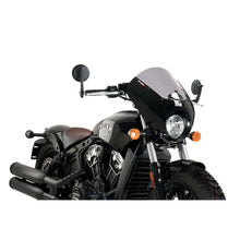 PUIG CUPOLINO SEMICARENATO DARK NIGHT PER INDIAN SCOUT BOBBER 18-25 FUME CHIARO-21107H
