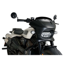 PUIG CUPOLINO SEMICARENATO FURY SPORT PER HARLEY D. SPORTSTER S RH1250S 21-24 NERO-21325N