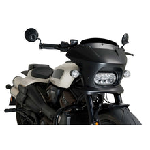 PUIG CUPOLINO SEMICARENATO FURY SPORT PER HARLEY D. SPORTSTER S RH1250S 21-24 NERO-21587N