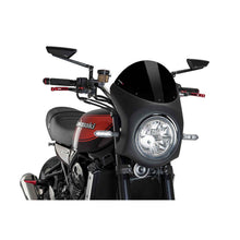 PUIG CUPOLINO SEMICARENATO PER KAWASAKI Z900RS 18-20 NERO-NERO