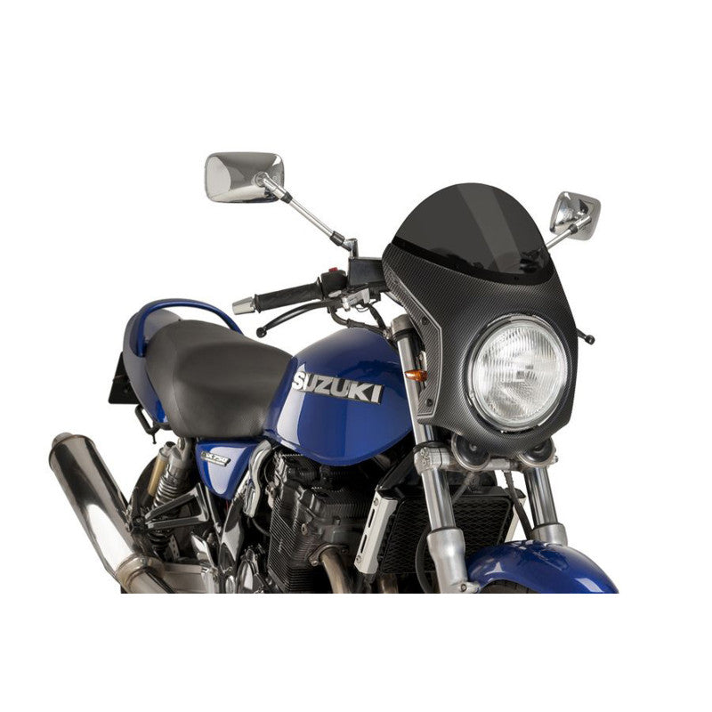 PUIG CUPOLINO SEMICARENATO PER MASH BLACK SEVEN 17-25 FUME SCURO-CARBON