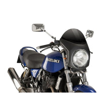 PUIG CUPOLINO SEMICARENATO PER TRIUMPH SPEED TWIN 19-21 NERO-CARBON