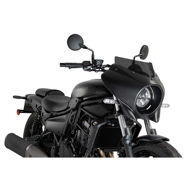 PUIG CUPOLINO SEMICARENATO SPORT MIRAGE KAWASAKI ELIMINATOR 500 24-25 FUME SCURO-21945F