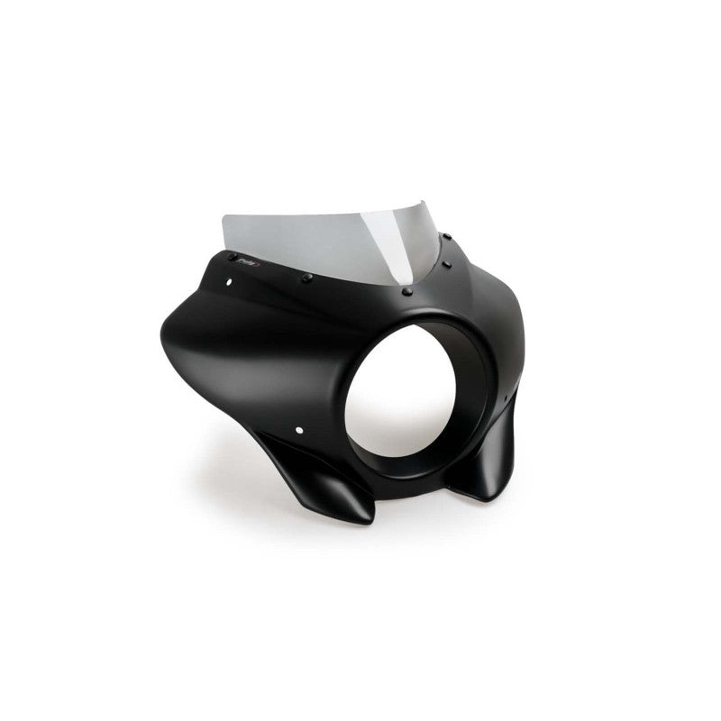 PUIG CUPOLINO SEMICARENATO SPORT MIRAGE PER HARLEY D. SOFTAIL STREET BOB FXBB 18-25 FUME CHIARO-21409H