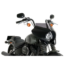 PUIG CUPOLINO SEMICARENATO SPORT MIRAGE PER HARLEY D. SOFTAIL STREET BOB FXBB 18-25 FUME SCURO-21331F