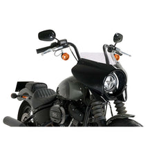 PUIG CUPOLINO SEMICARENATO SPORT MIRAGE PER HARLEY D. SOFTAIL STREET BOB FXBB 18-25 TRASPARENTE-21331W