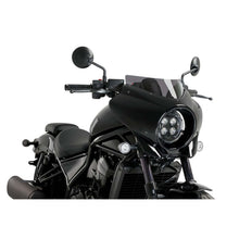 PUIG CUPOLINO SEMICARENATO SPORT MIRAGE PER HONDA CMX1100 DCT REBEL 21-24 FUME SCURO-21460F