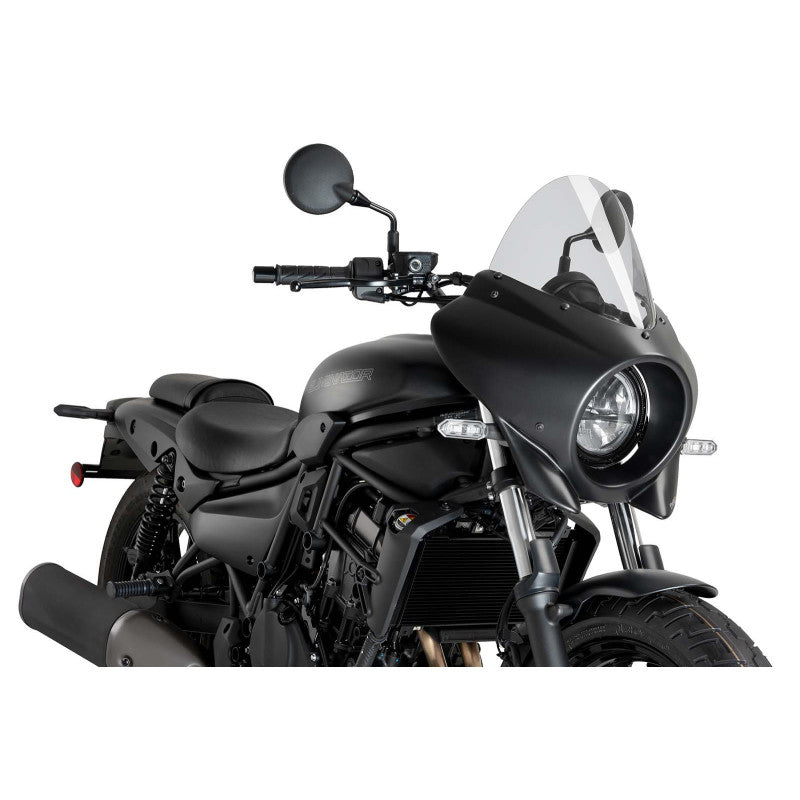 PUIG CUPOLINO SEMICARENATO TOURING MIRAGE KAWASAKI ELIMINATOR 500 24-25 FUME CHIARO-21946H