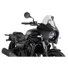PUIG CUPOLINO SEMICARENATO TOURING MIRAGE KAWASAKI ELIMINATOR 500 24-25 FUME CHIARO-21946H