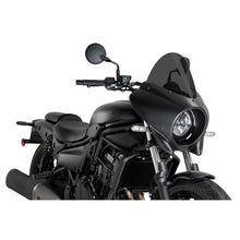 PUIG CUPOLINO SEMICARENATO TOURING MIRAGE KAWASAKI ELIMINATOR 500 24-25 FUME SCURO-21946F