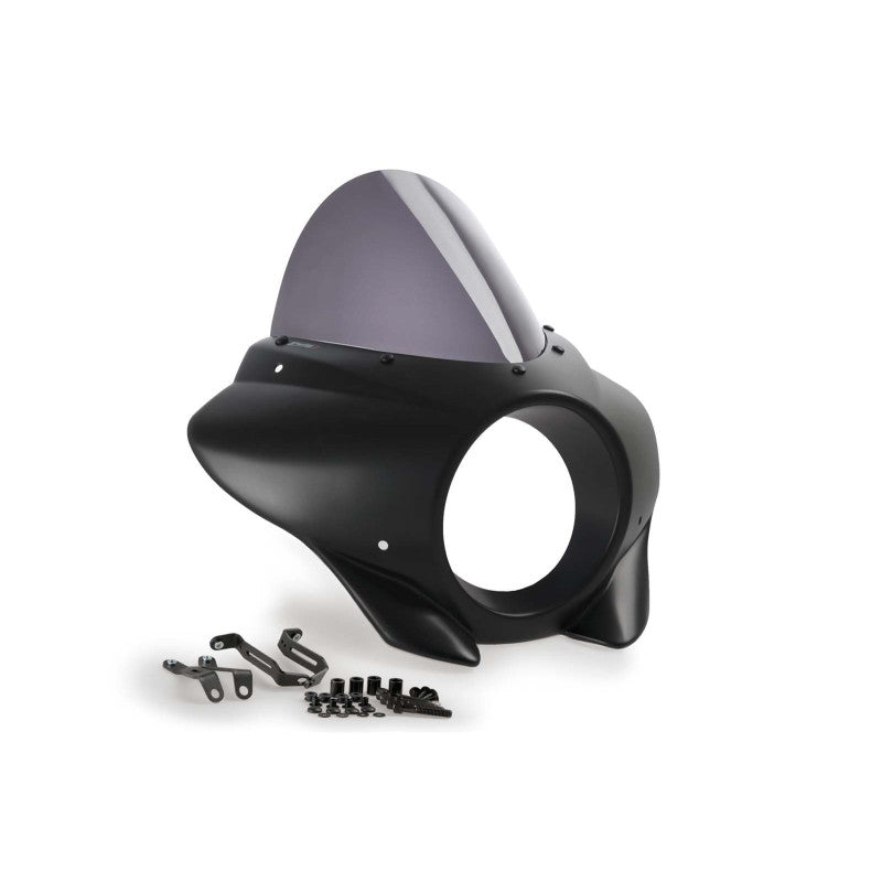 PUIG CUPOLINO SEMICARENATO TOURING MIRAGE KAWASAKI ELIMINATOR 500 24-25 FUME SCURO-22145F