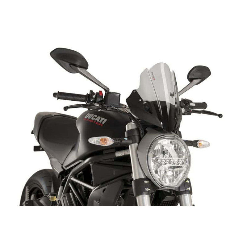 PUIG CUPOLINO SPORT PER DUCATI MONSTER 1200 17-20 FUME CHIARO