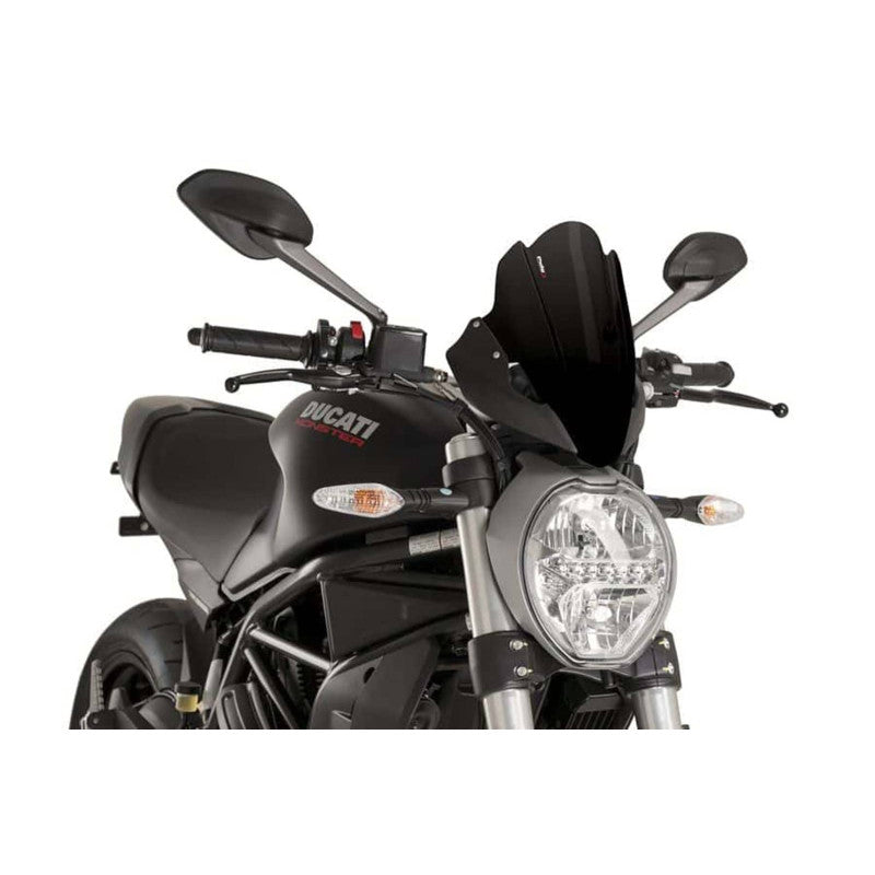 PUIG CUPOLINO SPORT PER DUCATI MONSTER 1200 R 16-20 NERO