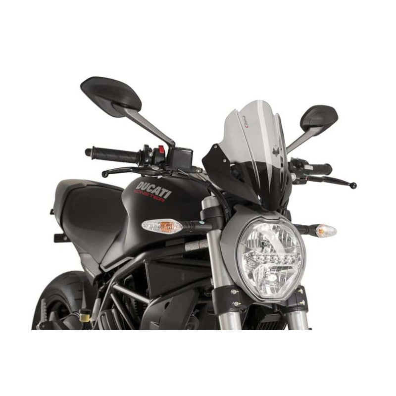 PUIG CUPOLINO SPORT PER DUCATI MONSTER 1200 S 14-16 FUME CHIARO