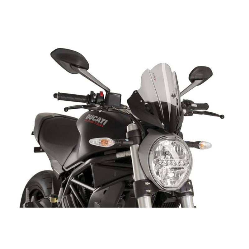 PUIG CUPOLINO SPORT PER DUCATI MONSTER 1200 S 17-20 FUME CHIARO