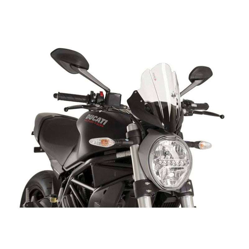 PUIG CUPOLINO SPORT PER DUCATI MONSTER 821 2017 TRASPARENTE