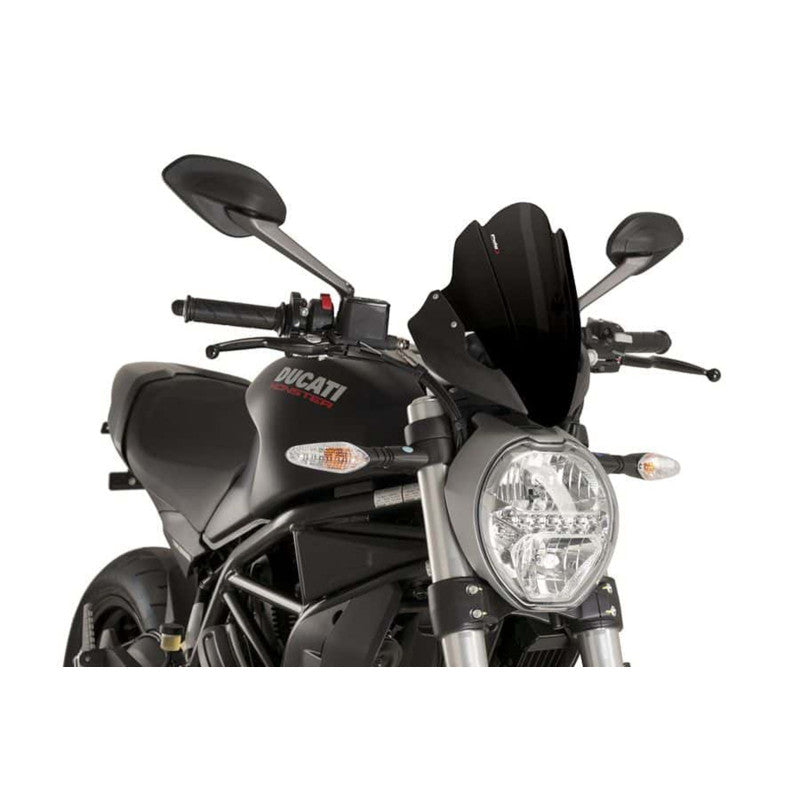 PUIG CUPOLINO SPORT PER DUCATI MONSTER 821 DARK 14-16 NERO