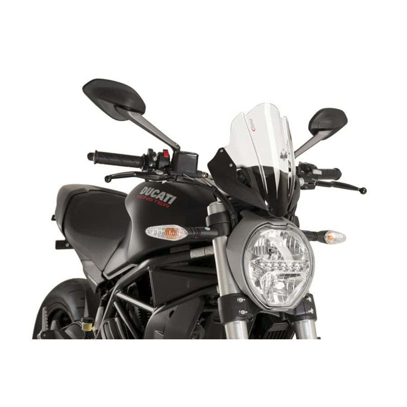 PUIG CUPOLINO SPORT PER DUCATI MONSTER 821 DARK 14-16 TRASPARENTE