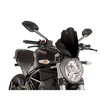 PUIG CUPOLINO SPORT PER DUCATI MONSTER 821 STRIPE 2017 NERO