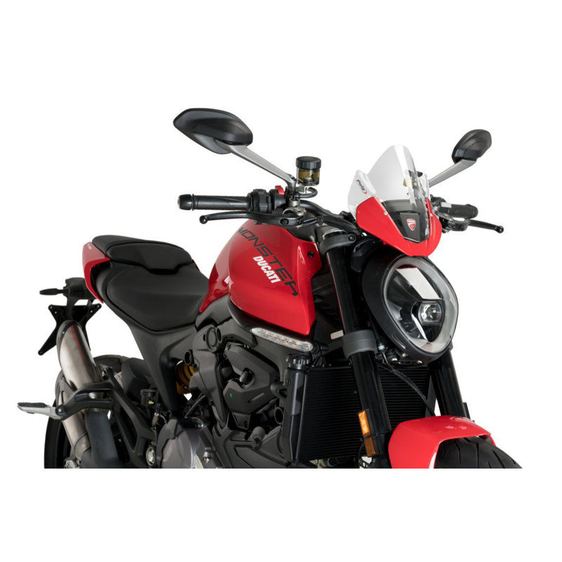 PUIG CUPOLINO SPORT PER DUCATI MONSTER 937 PLUS 21-23 TRASPARENTE