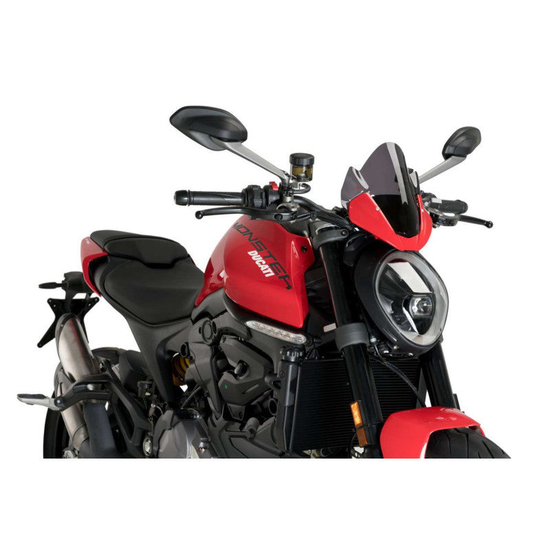 PUIG CUPOLINO SPORT PER DUCATI MONSTER 937 PLUS 24-25 FUME SCURO
