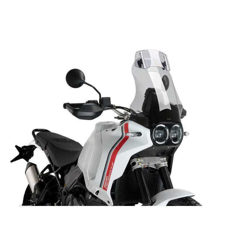 PUIG CUPOLINO TOURING CON VISIERA DUCATI DESERT X RALLY 24-25 FUME CHIARO