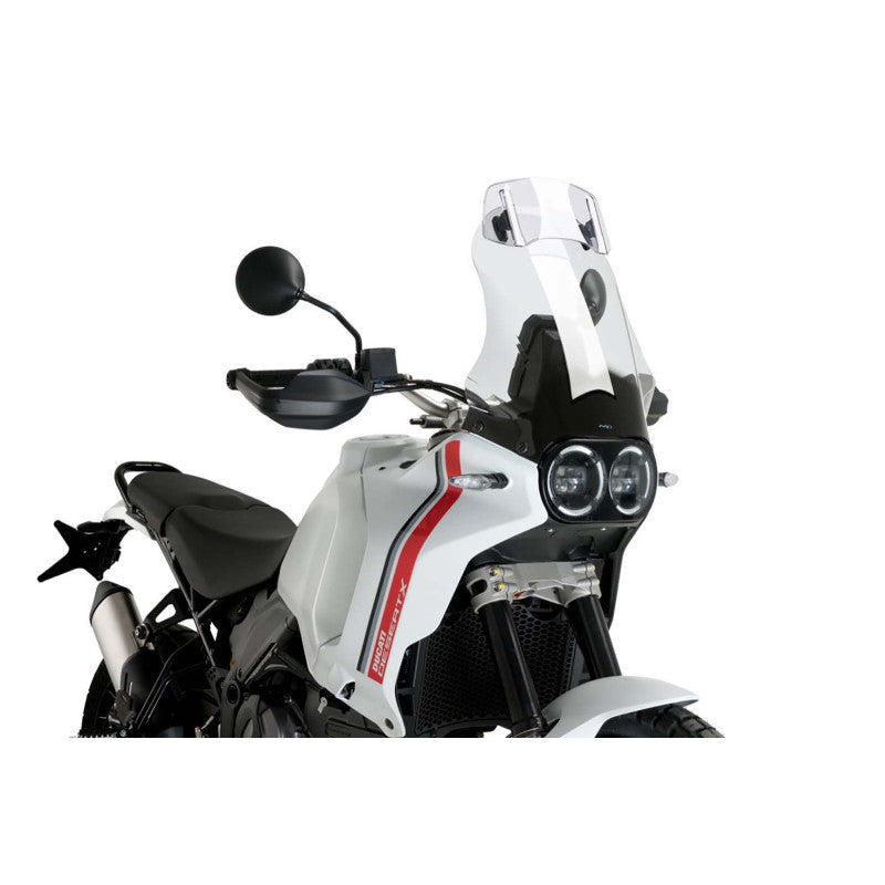 PUIG CUPOLINO TOURING CON VISIERA PER DUCATI DESERT X 22-25 TRASPARENTE
