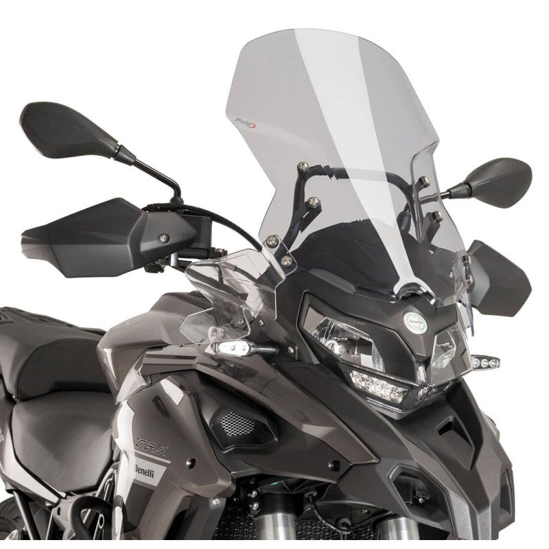 PUIG CUPOLINO TOURING PER BENELLI TRK 502 X 18-20 FUME CHIARO