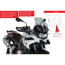 PUIG CUPOLINO TOURING PER BMW F750 GS 18-24 FUME CHIARO-CUP. TOURING OEM