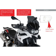 PUIG CUPOLINO TOURING PER BMW F750 GS 18-24 FUME SCURO-CUP. SPORT OEM