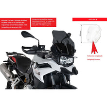 PUIG CUPOLINO TOURING PER BMW F750 GS 18-24 FUME SCURO-CUP. TOURING OEM