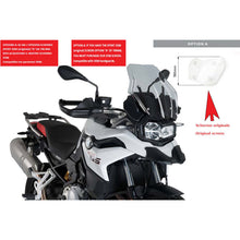 PUIG CUPOLINO TOURING PER BMW F800 GS 24-25 FUME CHIARO-CUP. SPORT OEM