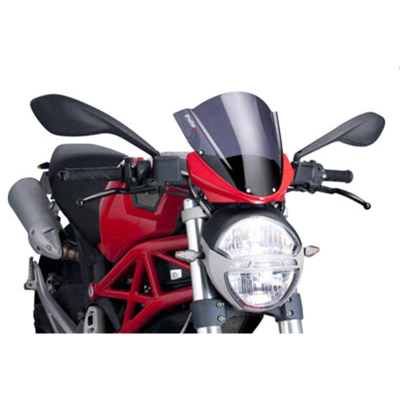 PUIG CUPOLINO TOURING PER DUCATI MONSTER 696 08-14 FUME SCURO