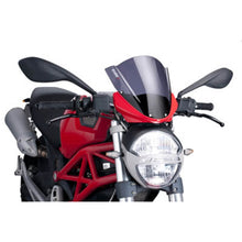 PUIG CUPOLINO TOURING PER DUCATI MONSTER 696 08-14 FUME SCURO