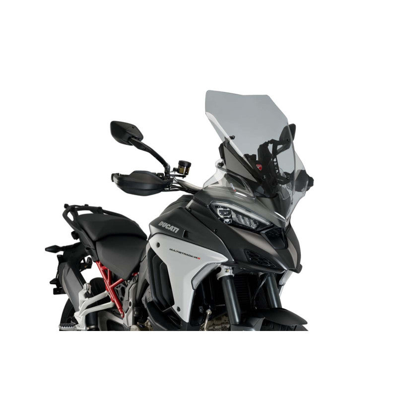 PUIG CUPOLINO TOURING PER DUCATI MULTISTRADA V4 PIKES PEAK 21-24 FUME CHIARO