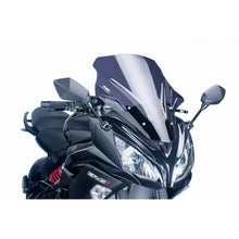PUIG CUPOLINO TOURING PER KAWASAKI ER-6F 12-16 FUME SCURO