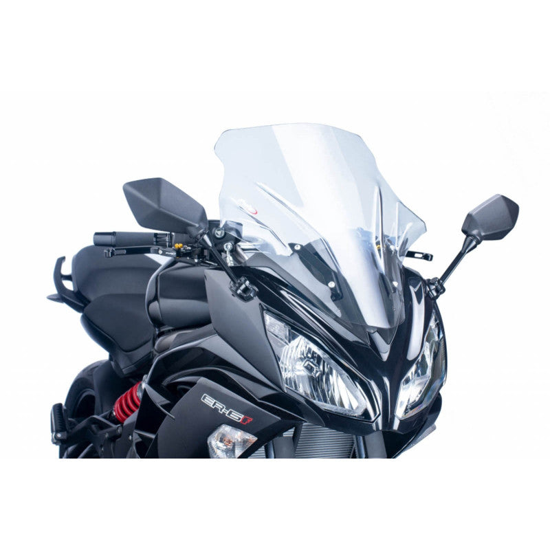 PUIG CUPOLINO TOURING PER KAWASAKI ER-6F 12-16 TRASPARENTE
