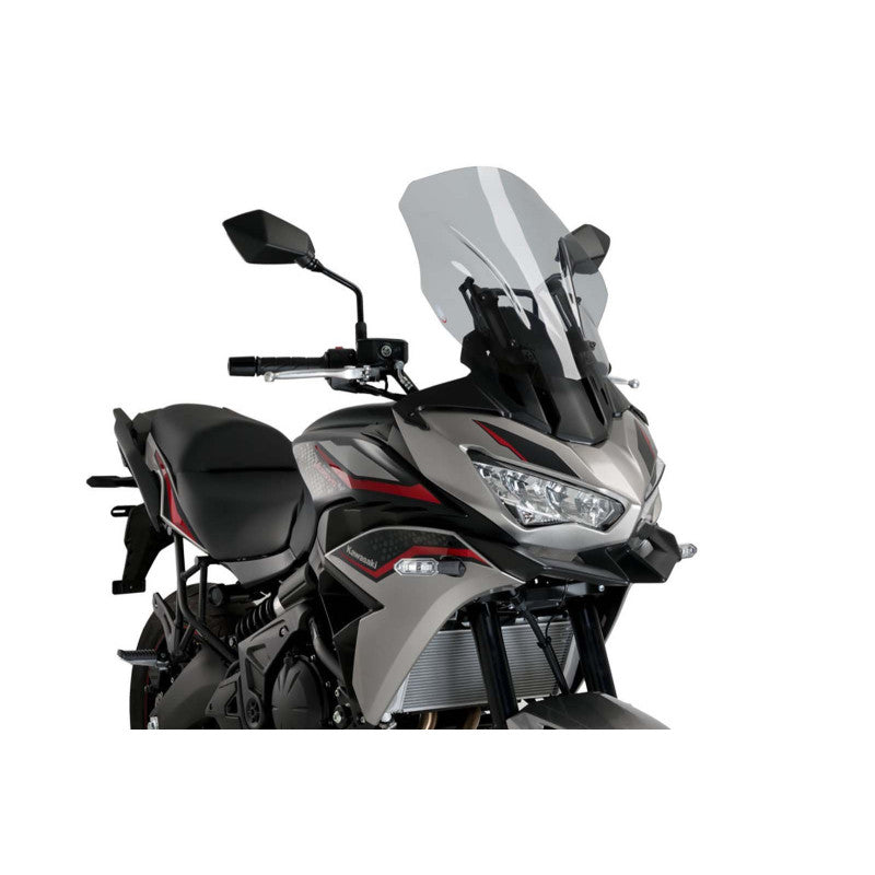 PUIG CUPOLINO TOURING PER KAWASAKI VERSYS 650 2025 FUME CHIARO