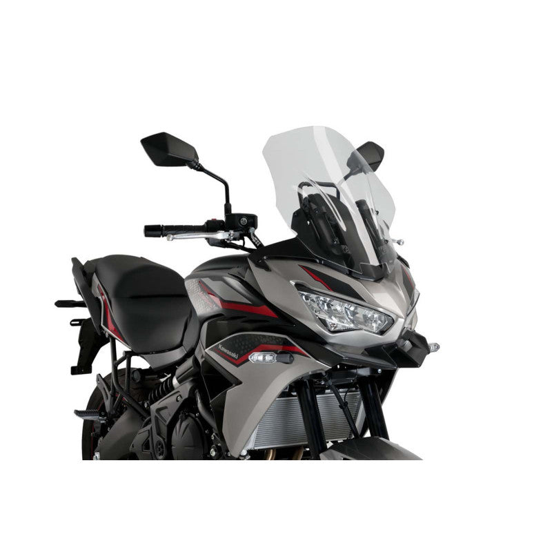 PUIG CUPOLINO TOURING PER KAWASAKI VERSYS 650 2025 TRASPARENTE
